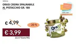 Prezzemolo e Vitale Orasi crema spalmabile al pistacchio offerta