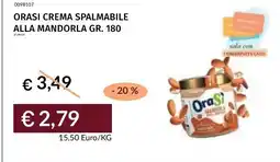 Prezzemolo e Vitale Orasi crema spalmabile alla mandorla offerta