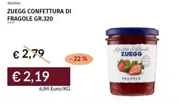 Prezzemolo e Vitale Confettura di fragole Zuegg offerta