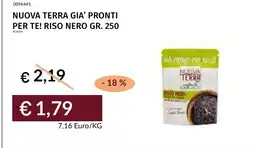 Prezzemolo e Vitale Nuova Terra Riso Nero offerta