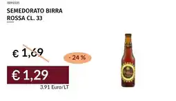 Prezzemolo e Vitale Semedorato birra rossa offerta