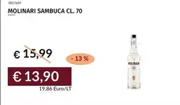 Prezzemolo e Vitale Molinari Sambuca offerta