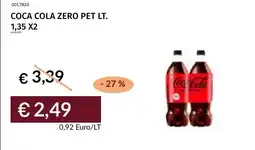 Prezzemolo e Vitale Coca Cola Zero Pet offerta