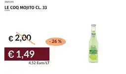 Prezzemolo e Vitale Le Coq Mojito offerta