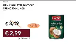 Prezzemolo e Vitale Lien Ying latte di cocco cremoso offerta