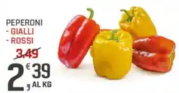 Supermercati Dok Peperoni gialli rossi offerta