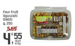 Supermercati Dok Four Fruit Sgusciati SINISI offerta