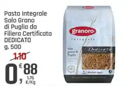 Supermercati Dok Pasta Integrale granoro offerta