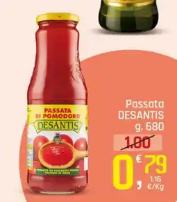 Supermercati Dok Passata di pomodoro Desantis offerta