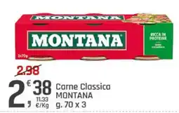 Supermercati Dok Carne Classica MONTANA offerta