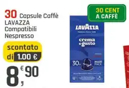 Supermercati Dok Capsule Caffè LAVAZZA Compatibili Nespresso offerta