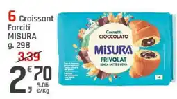Supermercati Dok Cornetti Cioccolato Misura Privolat offerta