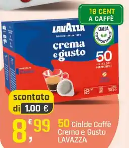Supermercati Dok Cialde Caffè Crema e Gusto LAVAZZA offerta