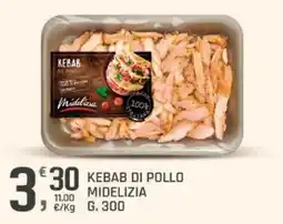 Supermercati Dok Kebab di pollo Midelizia offerta