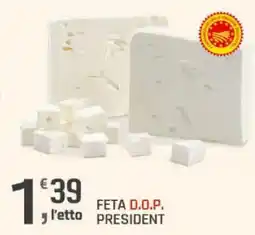 Supermercati Dok Feta D.O.P. President offerta