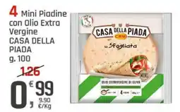 Supermercati Dok Mini Piadine con Olio Extra Vergine Casa della Piada offerta