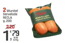 Supermercati Dok Wurstele RECLA offerta