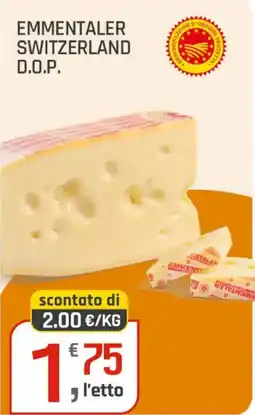 Supermercati Dok Emmentaler Switzerland D.O.P. offerta