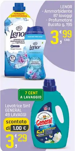 Supermercati Dok Lenor Ammorbidente offerta