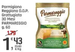 Supermercati Dok Parmareggio Parmigiano Reggiano D.O.P. Grattugiato offerta