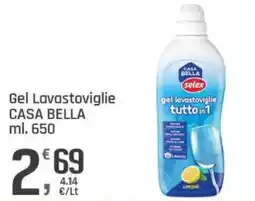 Supermercati Dok Gel Lavastoviglie Casa Bella offerta