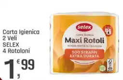 Supermercati Dok Selex Carta Igienica offerta