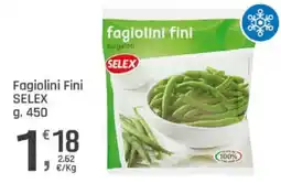 Supermercati Dok Fagiolini Fini SELEX offerta