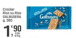 Supermercati Dok Cracker Riso su Riso Galbusera offerta