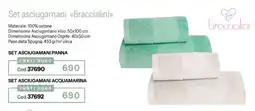 Stanhome Set asciugamani Braccialini offerta