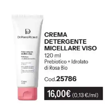 Crema detergente micellare viso Dr. Pierre Ricaud