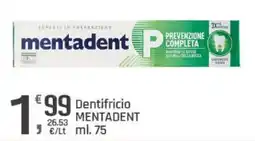 Supermercati Dok Dentifricio Mentadent offerta
