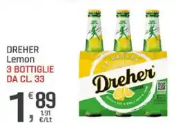 Supermercati Dok Dreher Lemon offerta