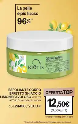 Stanhome Esfoliante corpo effetto ghiaccio limone favoloso offerta