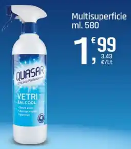 Supermercati Dok Quasar vetri alcool offerta