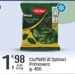 Supermercati Dok Ciuffetti di Spinaci Primavera offerta