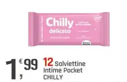 Supermercati Dok Salviettine Intime Pocket Chilly offerta
