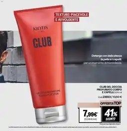 Stanhome Kiotis Club Gel Doccia Profumato Corpo e Capelli offerta