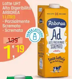 Supermercati Dok Latte UHT Arborea offerta