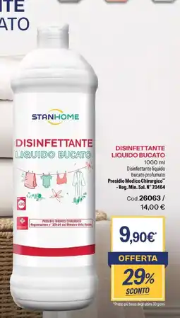 Stanhome Disinfettante liquido bucato Stanhome offerta