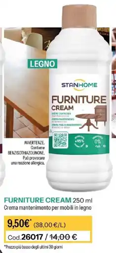 Stanhome Stanhome Furniture Cream offerta