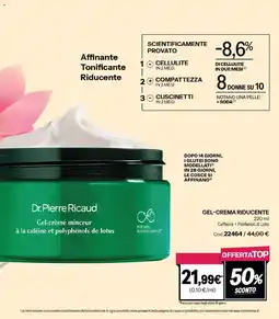 Stanhome Dr. Pierre Ricaud Gel-crème minceur à la caféine et polyphénols de lotus offerta