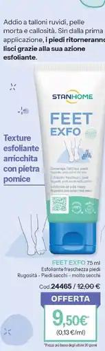 Stanhome Stanhome Feet Exfo offerta