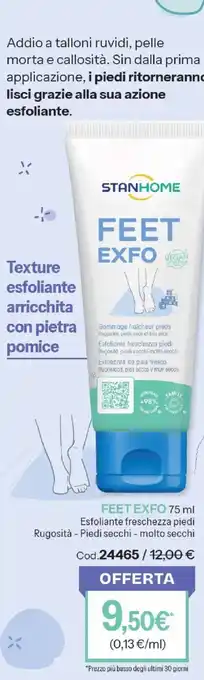 Stanhome Stanhome Feet Exfo offerta