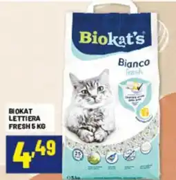Risparmio Casa Biokat's lettiera bianco fresh offerta