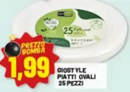 Risparmio Casa Giostyle piatti ovali offerta