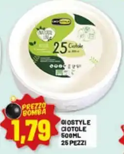 Risparmio Casa Ciotole Giostyle offerta