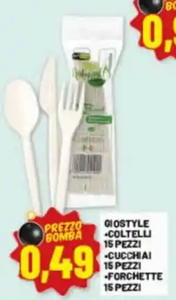 Risparmio Casa Giostyle coltelli cucchiaini forchette offerta