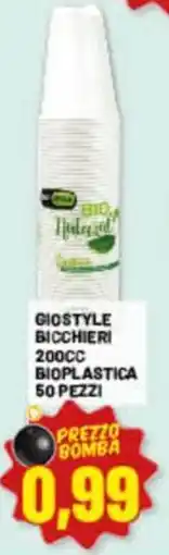 Risparmio Casa GioStyle bicchieri offerta