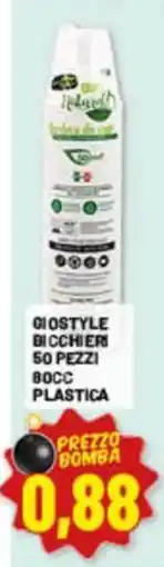 Risparmio Casa Giostyle bicchieri offerta
