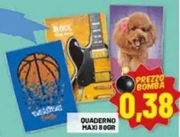 Risparmio Casa Quaderno Maxi 80gr offerta